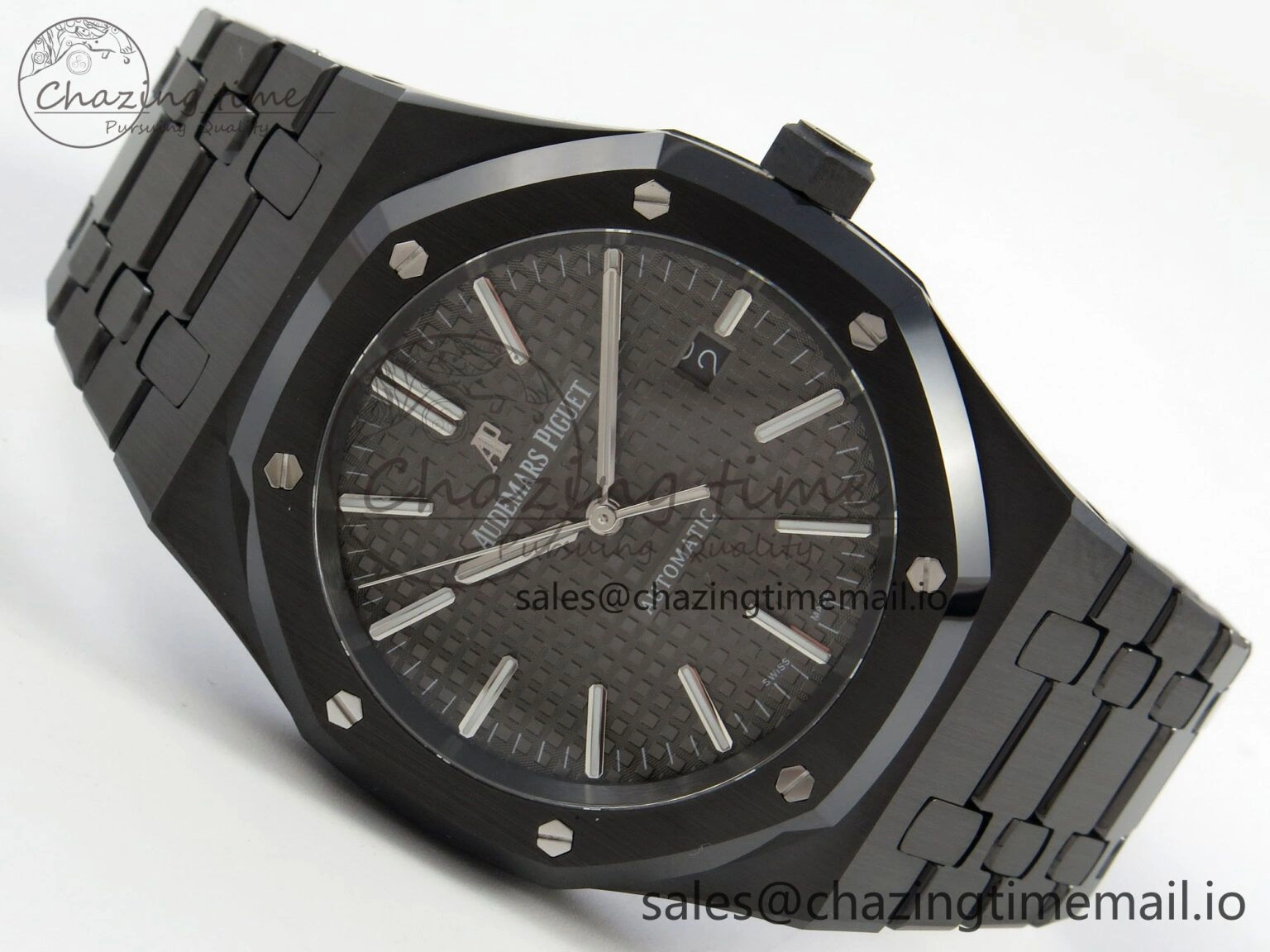FastDry Royal Oak 41mm 15500 THBF 1:1 Best Edition Gray Dial on Black Ceramic Bracelet SA4302 Super Clone 4229