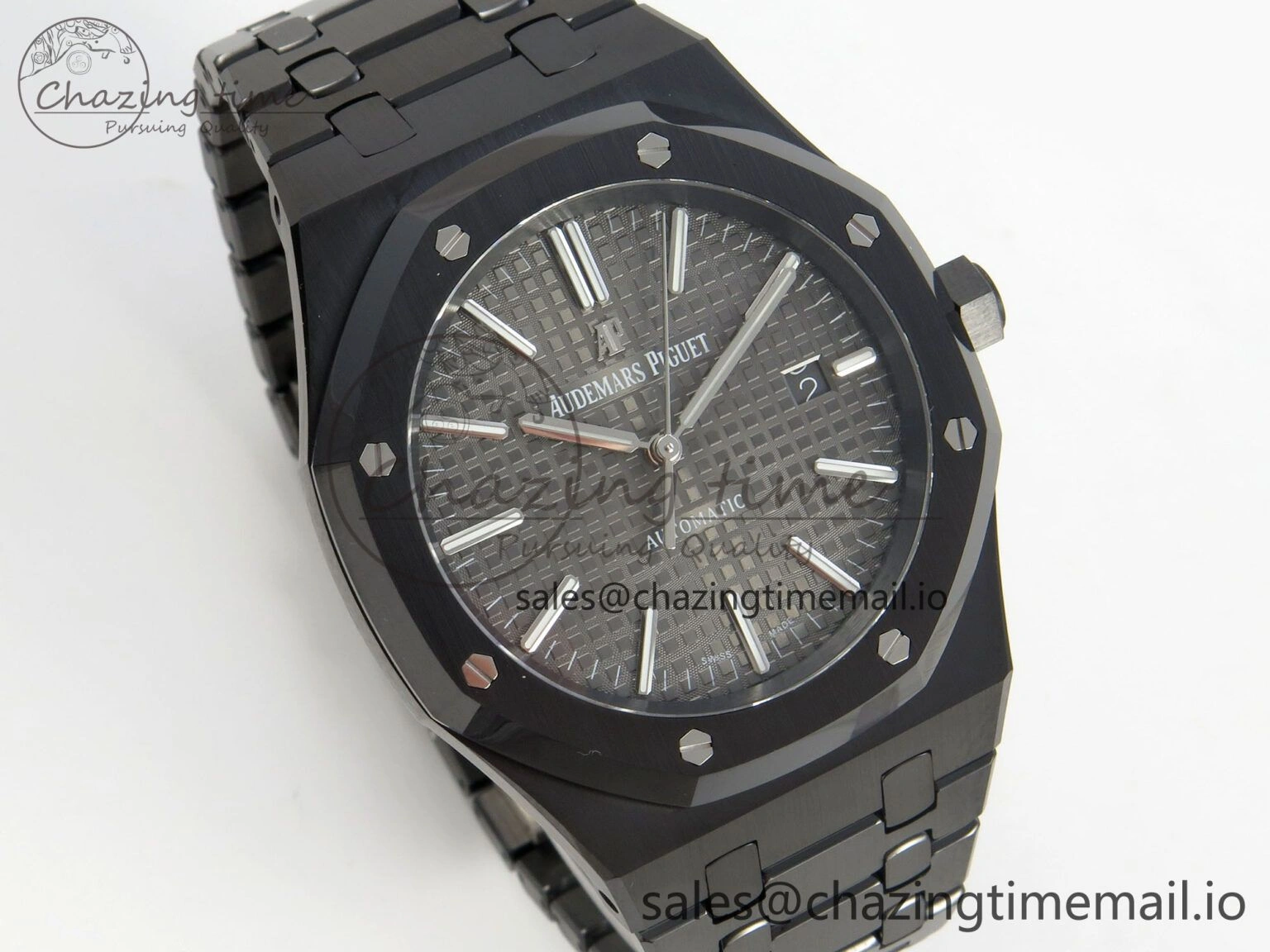 FastDry Royal Oak 41mm 15500 THBF 1:1 Best Edition Gray Dial on Black Ceramic Bracelet SA4302 Super Clone 4229