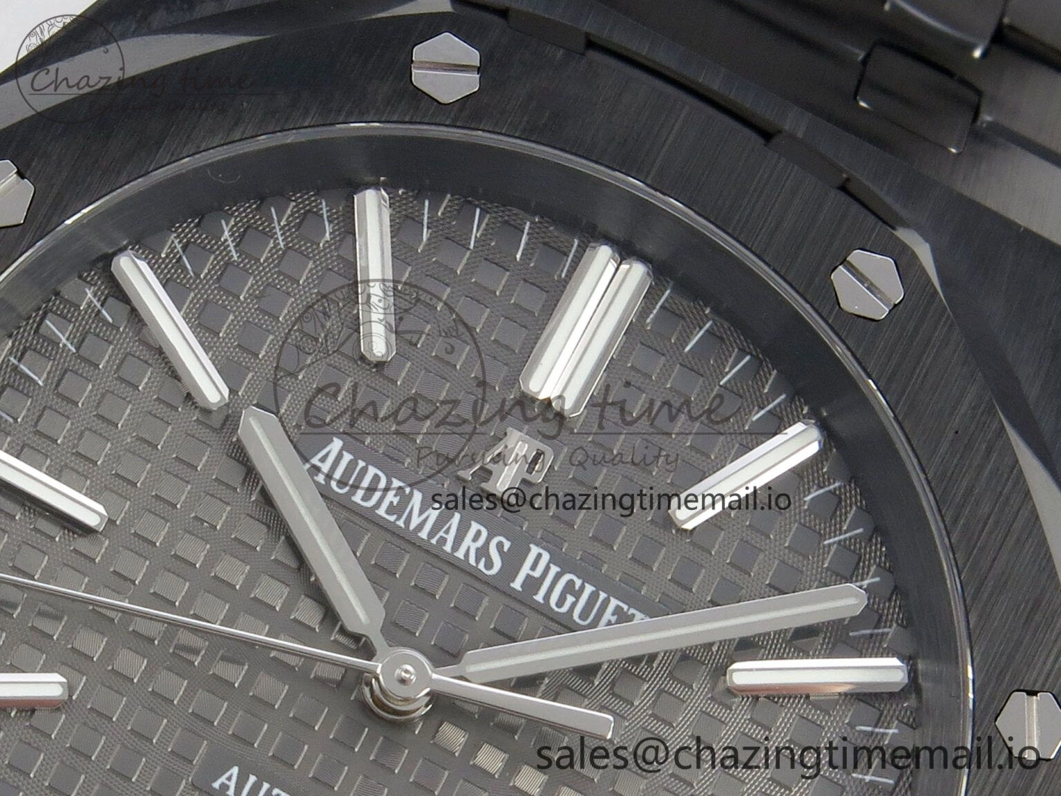 FastDry Royal Oak 41mm 15500 THBF 1:1 Best Edition Gray Dial on Black Ceramic Bracelet SA4302 Super Clone 4229