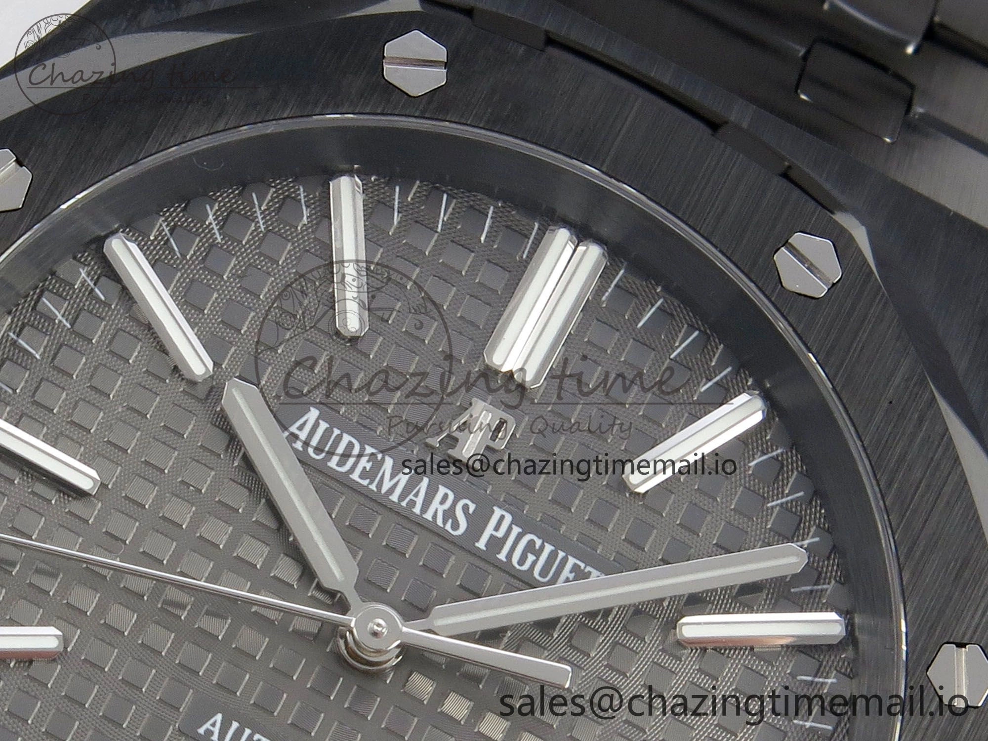FastDry Royal Oak 41mm 15500 THBF 1:1 Best Edition Gray Dial on Black Ceramic Bracelet SA4302 Super Clone 4229