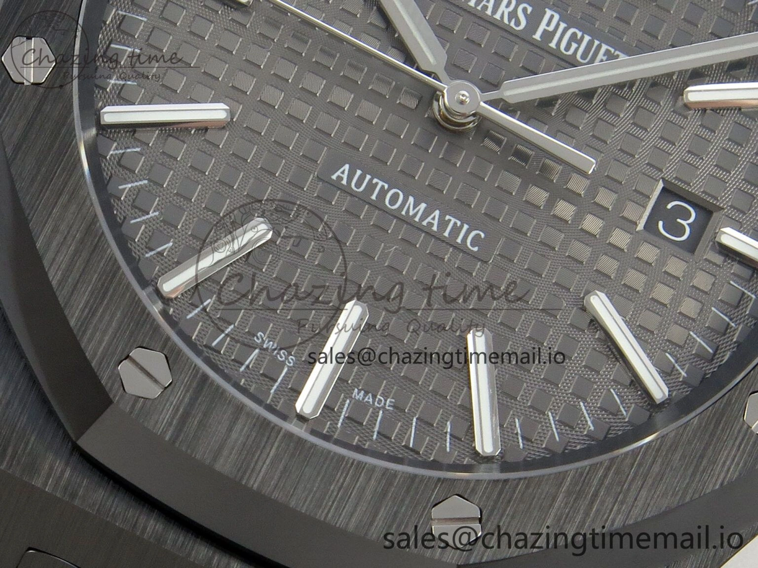 FastDry Royal Oak 41mm 15500 THBF 1:1 Best Edition Gray Dial on Black Ceramic Bracelet SA4302 Super Clone 4229