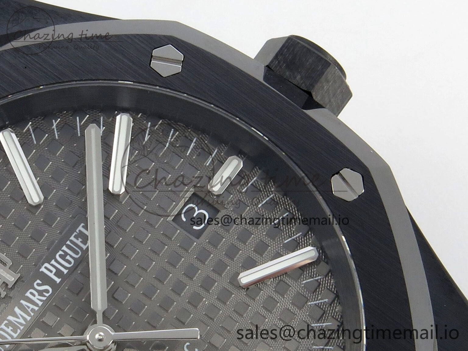 FastDry Royal Oak 41mm 15500 THBF 1:1 Best Edition Gray Dial on Black Ceramic Bracelet SA4302 Super Clone 4229