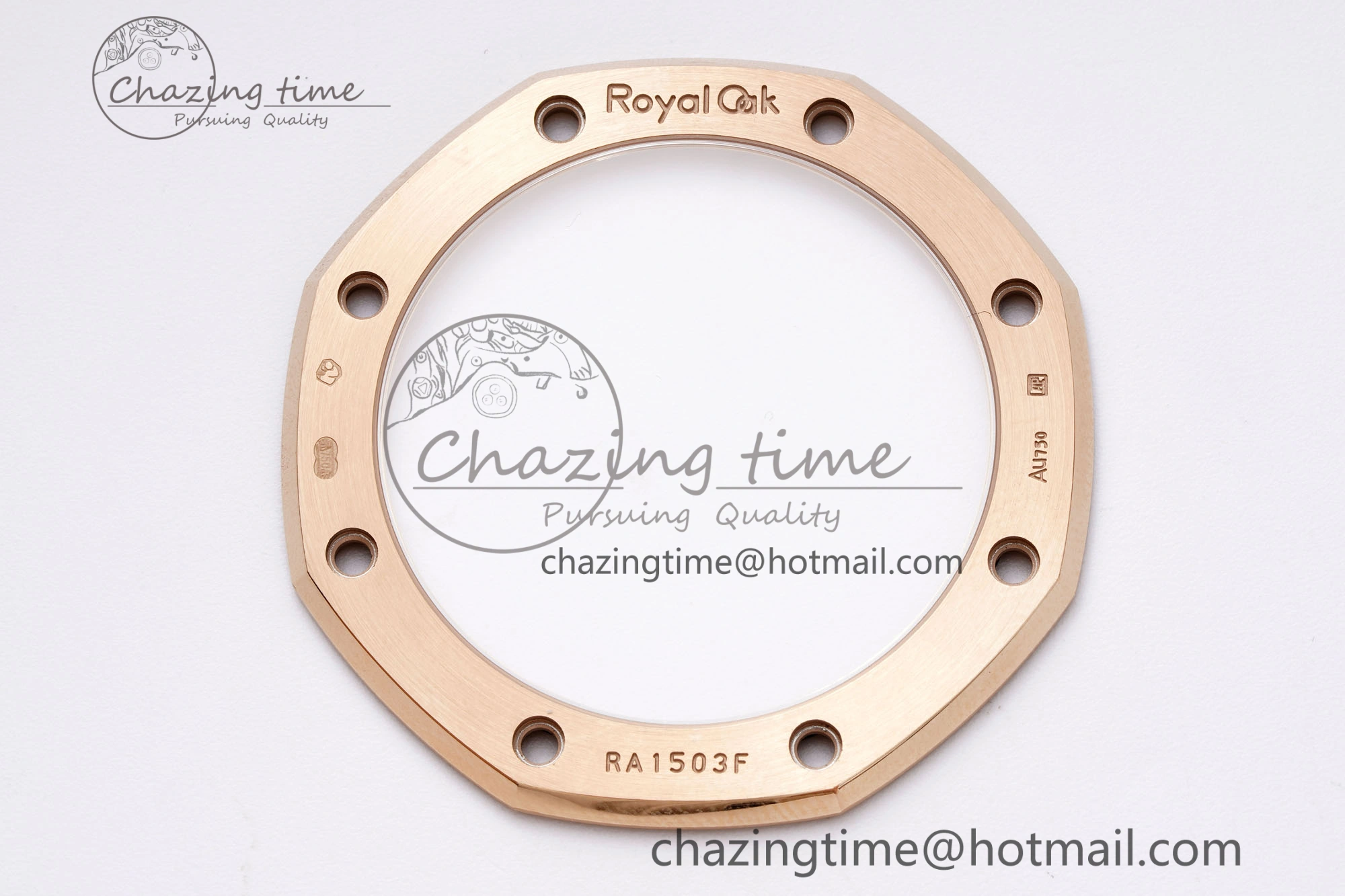 OdorResistant Royal Oak 41mm 15510 “50th Anniversary” RG APSF 1:1 Best Edition Blue Dial on RG Bracelet SA4302 Super Clone 4593