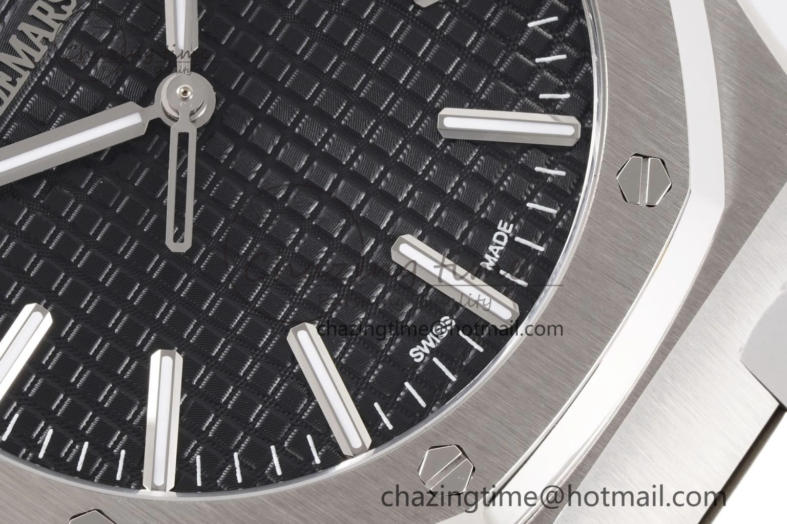 SportInspired Royal Oak 41mm 15510 “50th Anniversary” SS APSF 1:1 Best Edition Black Dial on SS Bracelet SA4302 Super Clone 4590