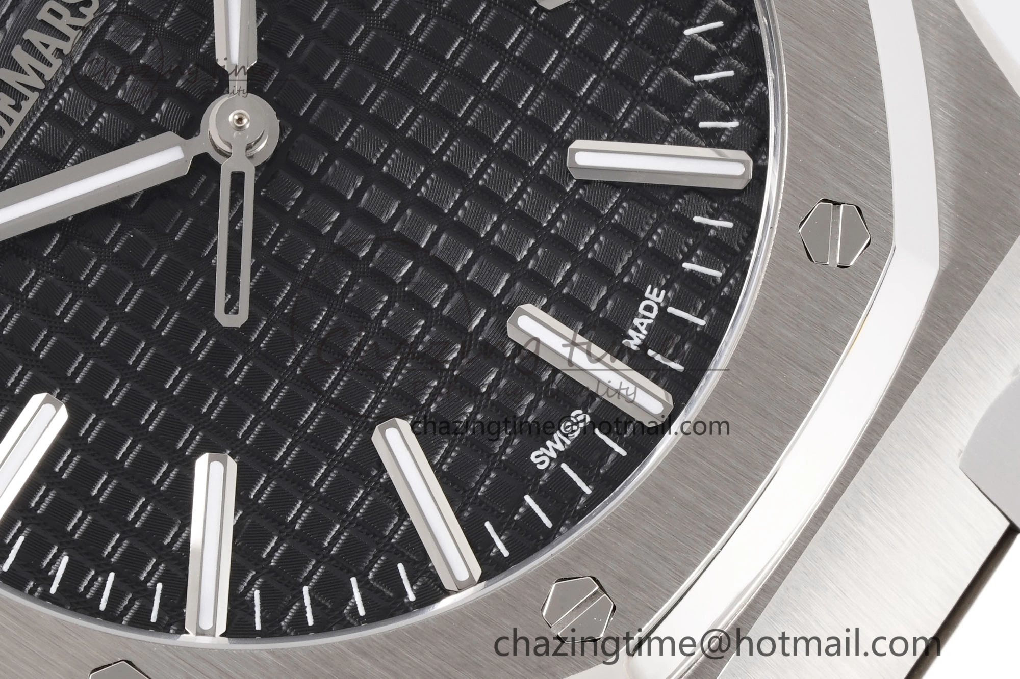 SportInspired Royal Oak 41mm 15510 “50th Anniversary” SS APSF 1:1 Best Edition Black Dial on SS Bracelet SA4302 Super Clone 4590