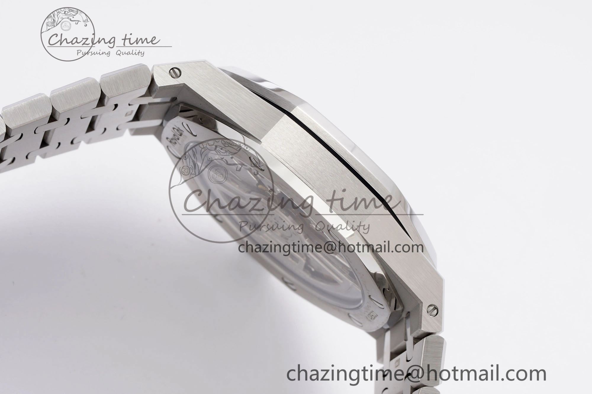 Royal Oak 41mm 15510 “50th Anniversary” SS APSF 1:1 Best Edition Blue Dial on SS Bracelet SA4302 Super Clone TravelReady 4586
