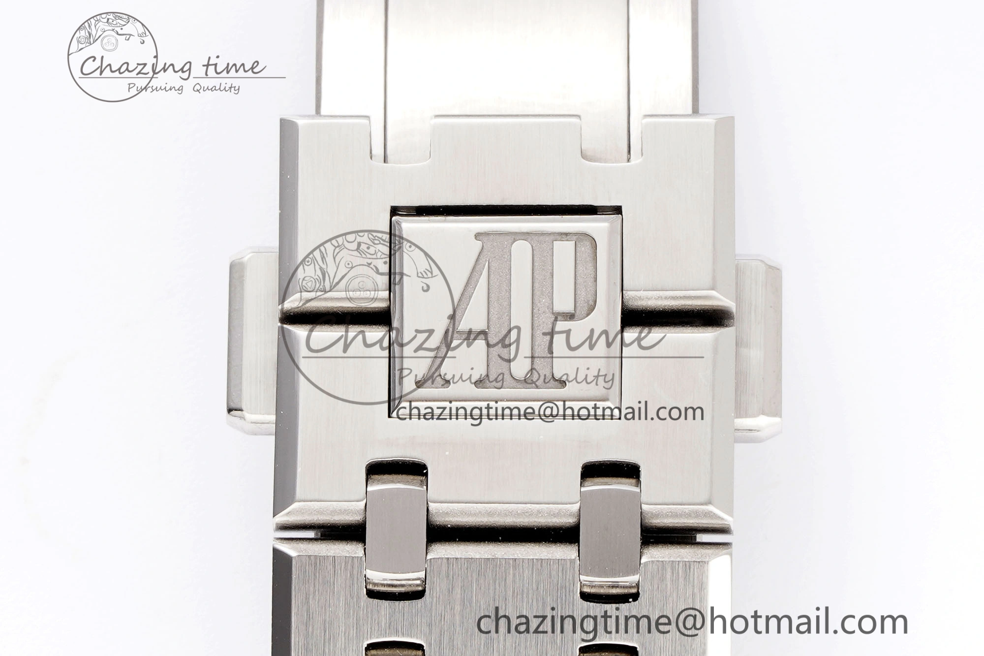 Royal Oak 41mm 15510 “50th Anniversary” SS APSF 1:1 Best Edition Blue Dial on SS Bracelet SA4302 Super Clone TravelReady 4586