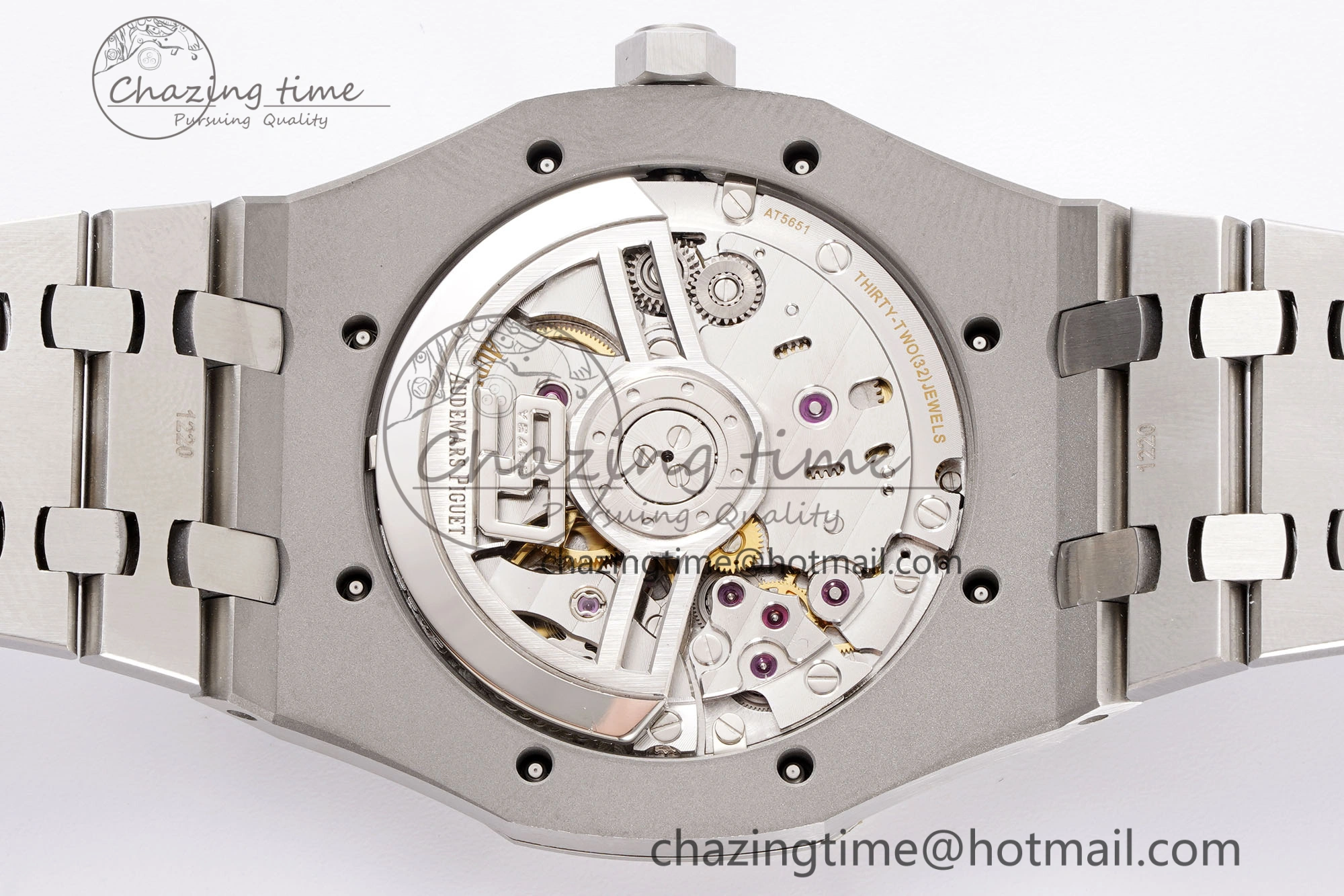 Royal Oak 41mm 15510 “50th Anniversary” SS APSF 1:1 Best Edition Gray Dial on SS Bracelet SA4302 Super Clone WrinkleFree 4588
