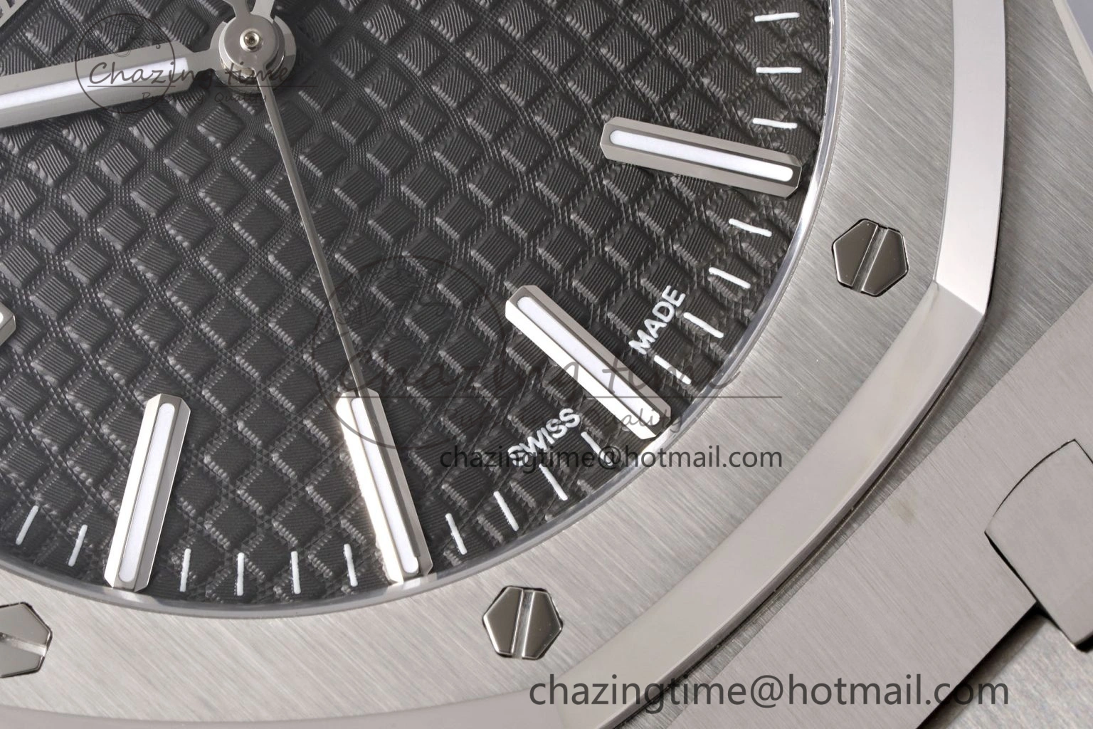 Royal Oak 41mm 15510 “50th Anniversary” SS APSF 1:1 Best Edition Gray Dial on SS Bracelet SA4302 Super Clone WrinkleFree 4588