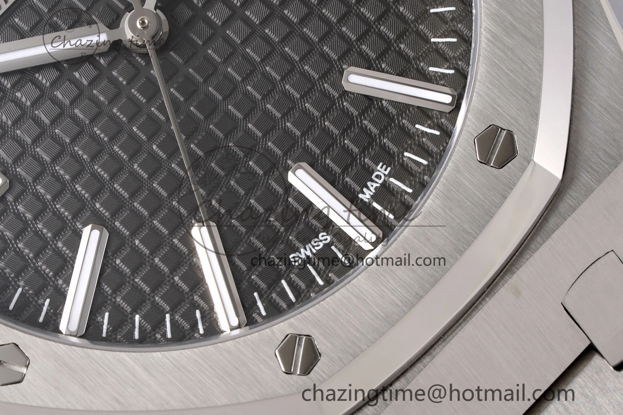 Royal Oak 41mm 15510 “50th Anniversary” SS APSF 1:1 Best Edition Gray Dial on SS Bracelet SA4302 Super Clone WrinkleFree 4588