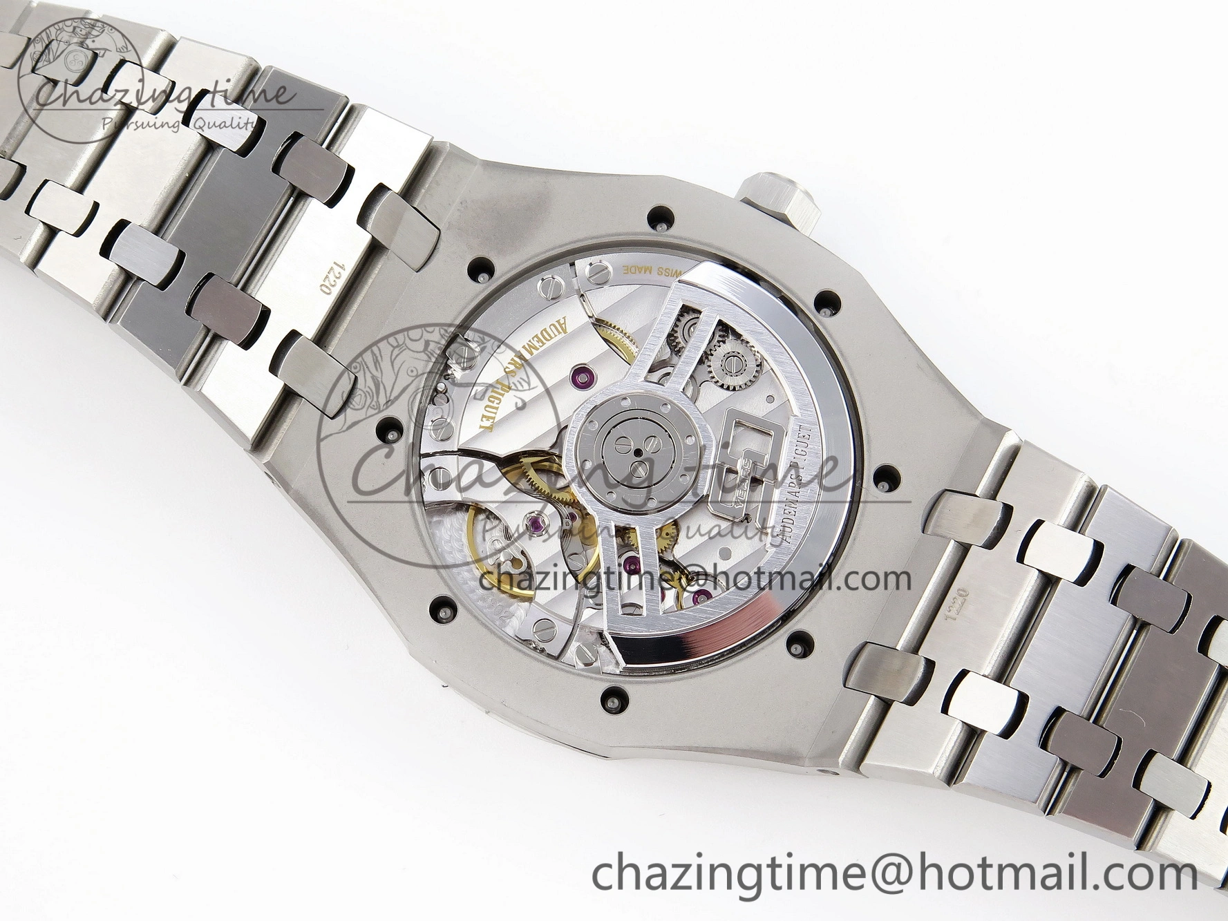 FastDry Royal Oak 41mm 15510 “50th Anniversary” SS APSF 1:1 Best Edition White Dial on SS Bracelet SA4302 Super Clone 4570
