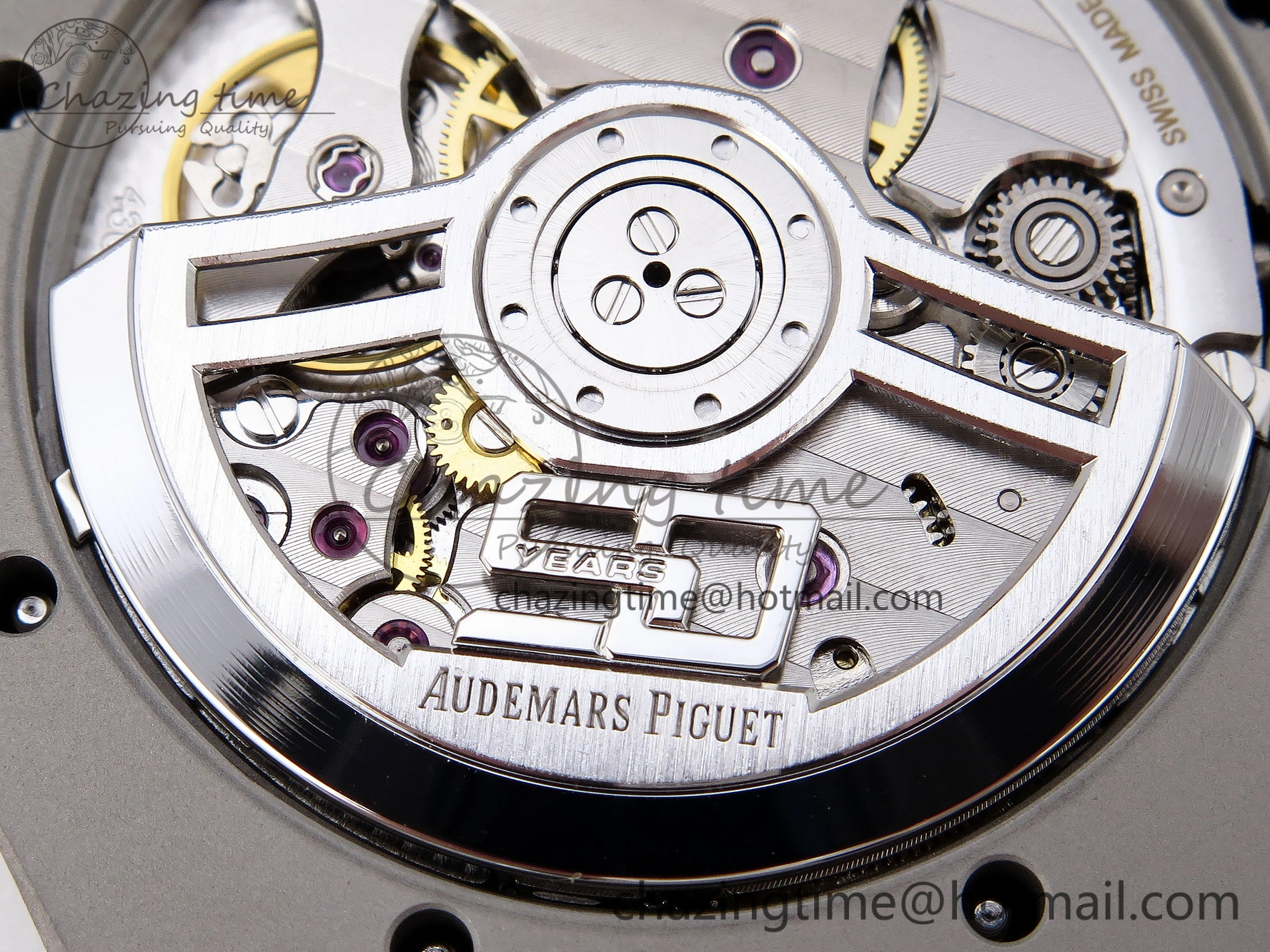 FastDry Royal Oak 41mm 15510 “50th Anniversary” SS APSF 1:1 Best Edition White Dial on SS Bracelet SA4302 Super Clone 4570