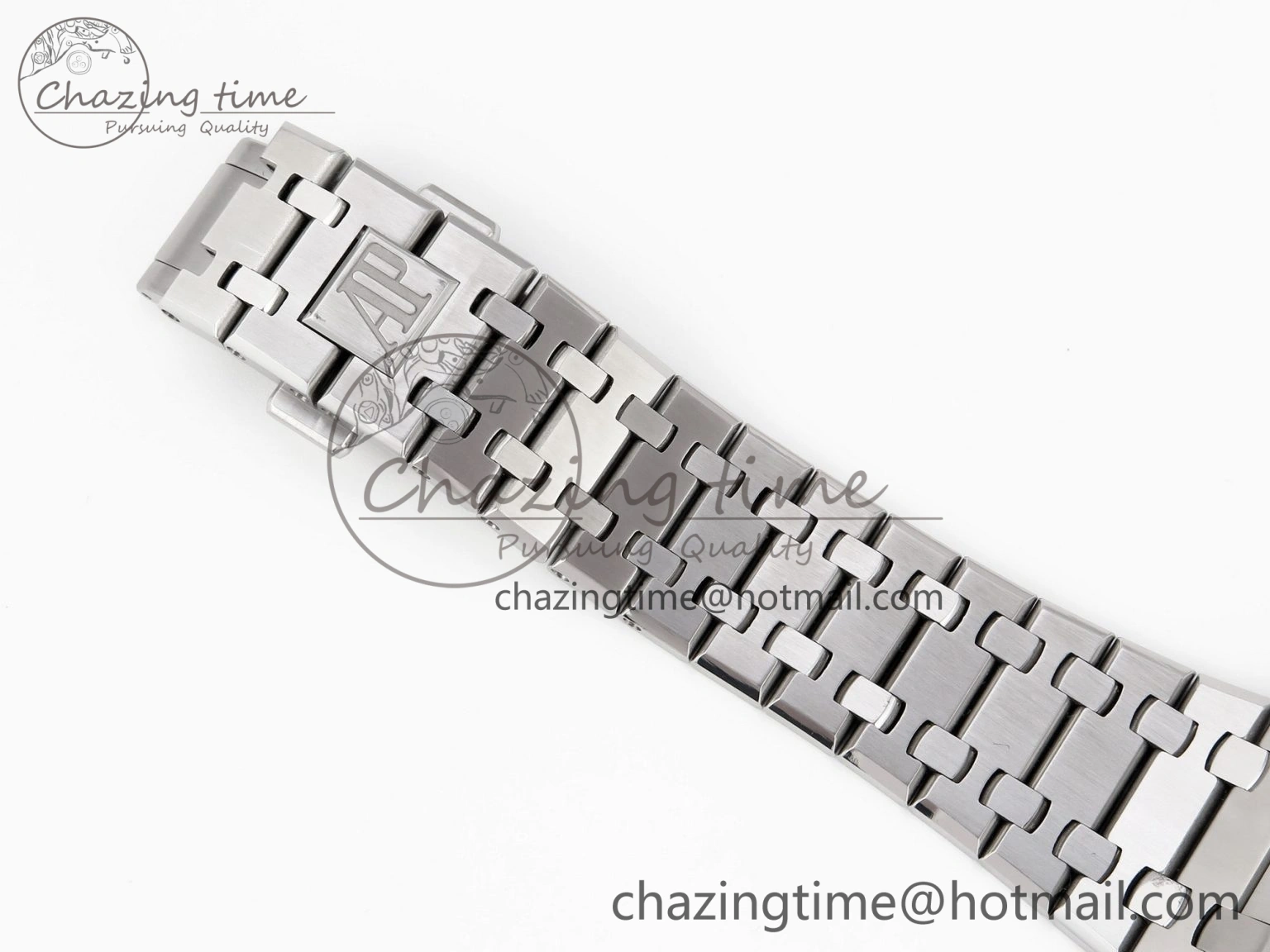 FastDry Royal Oak 41mm 15510 “50th Anniversary” SS APSF 1:1 Best Edition White Dial on SS Bracelet SA4302 Super Clone 4570