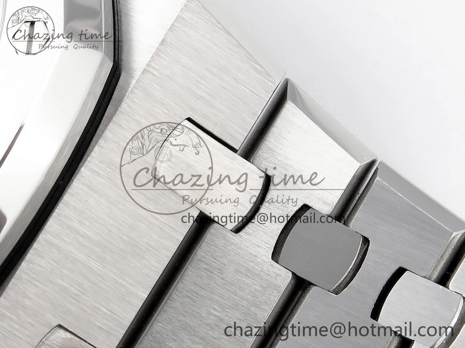 FastDry Royal Oak 41mm 15510 “50th Anniversary” SS APSF 1:1 Best Edition White Dial on SS Bracelet SA4302 Super Clone 4570
