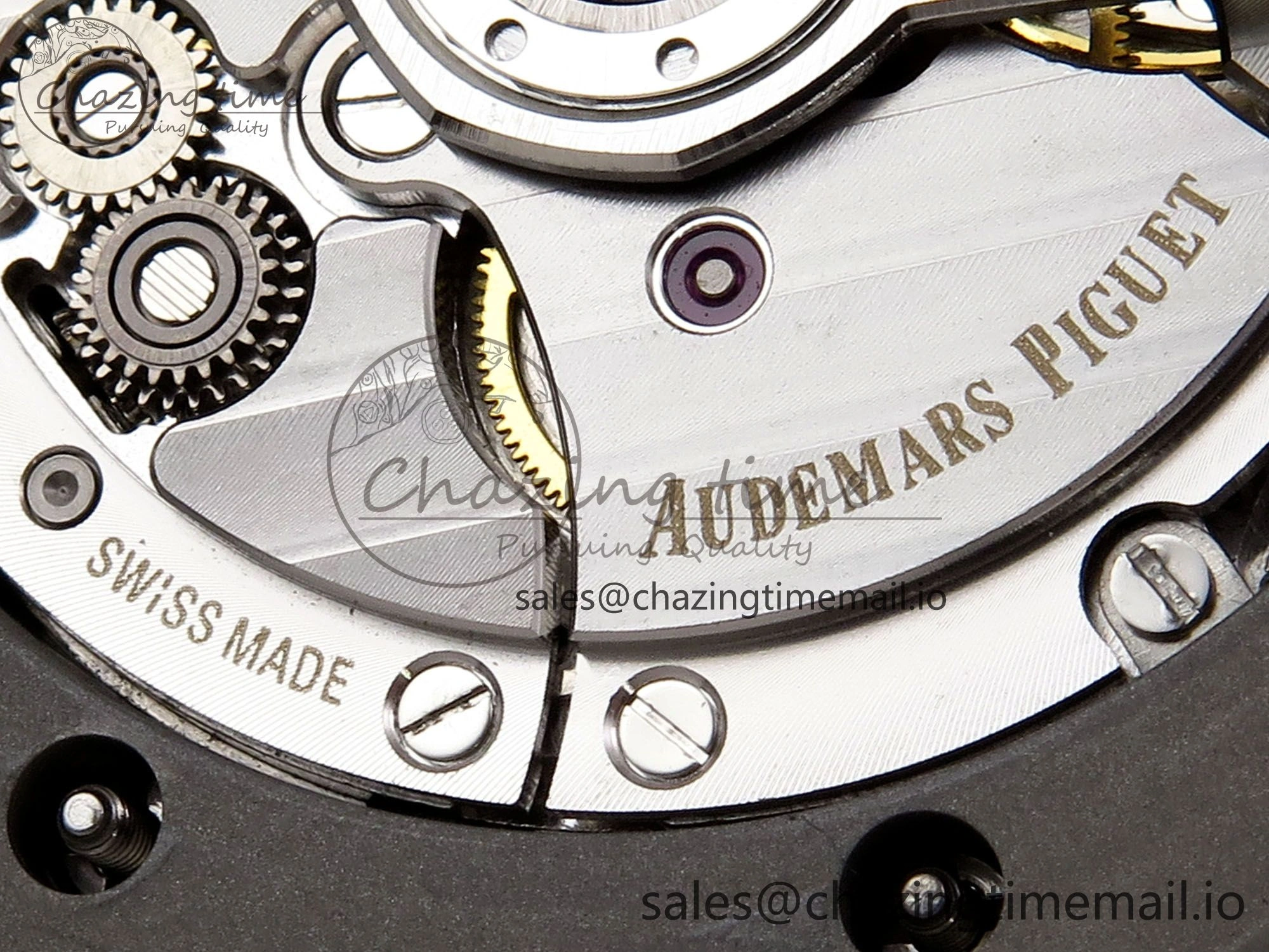 Durable Royal Oak 41mm 15510 “50th Anniversary” SS IPF 1:1 Best Edition White Textured Dial on SS Bracelet SA4302 Super Clone 4389