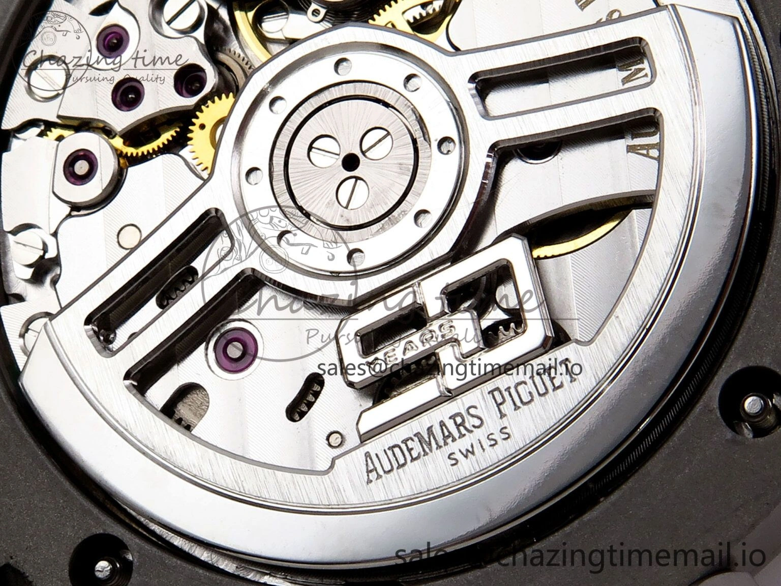Durable Royal Oak 41mm 15510 “50th Anniversary” SS IPF 1:1 Best Edition White Textured Dial on SS Bracelet SA4302 Super Clone 4389