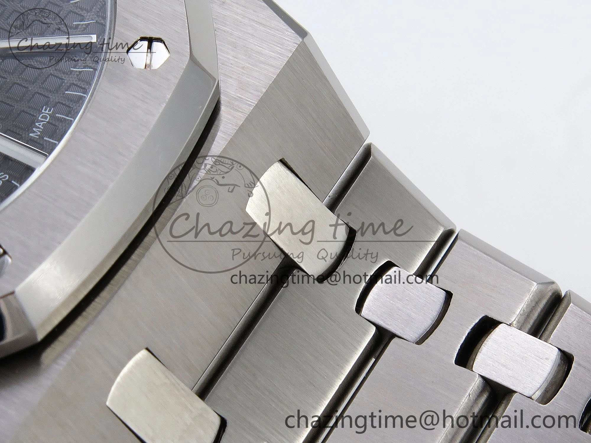Royal Oak 41mm 15510 “50th Anniversary” SS SF 1:1 Best Edition Black Dial on SS Bracelet SA4302 Super Clone Unisex 4450