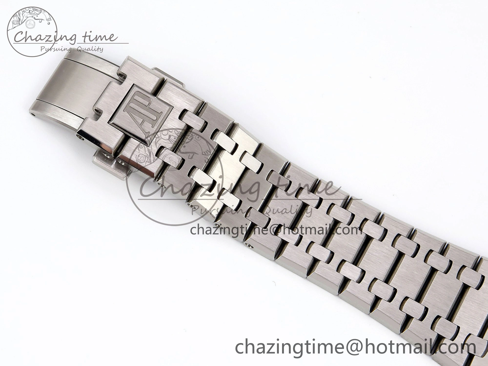 FashionForward Royal Oak 41mm 15510 “50th Anniversary” SS SF 1:1 Best Edition Blue Dial on SS Bracelet SA4302 Super Clone 4451