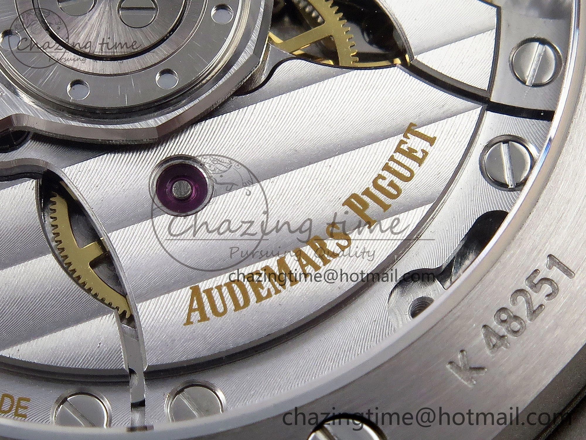 TimelessDesign Royal Oak 41mm 15510 “50th Anniversary” SS SF 1:1 Best Edition Gray Dial on SS Bracelet SA4302 Super Clone 4447