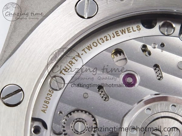 TimelessDesign Royal Oak 41mm 15510 “50th Anniversary” SS SF 1:1 Best Edition Gray Dial on SS Bracelet SA4302 Super Clone 4447