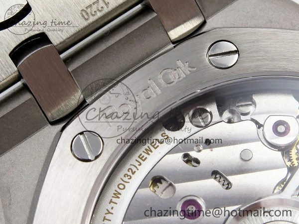 TimelessDesign Royal Oak 41mm 15510 “50th Anniversary” SS SF 1:1 Best Edition Gray Dial on SS Bracelet SA4302 Super Clone 4447