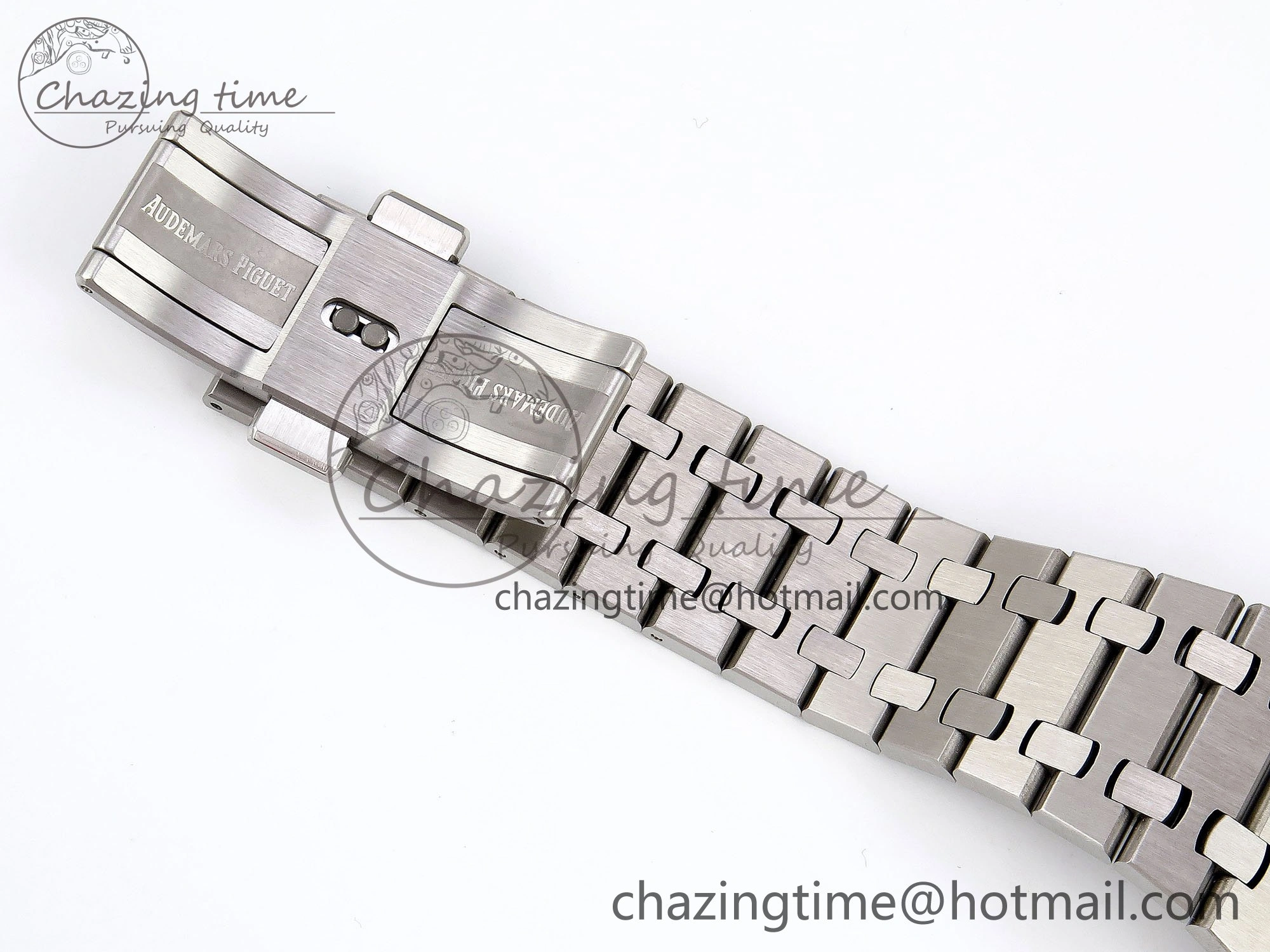 TimelessDesign Royal Oak 41mm 15510 “50th Anniversary” SS SF 1:1 Best Edition Gray Dial on SS Bracelet SA4302 Super Clone 4447