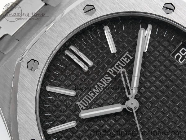 TimelessDesign Royal Oak 41mm 15510 “50th Anniversary” SS SF 1:1 Best Edition Gray Dial on SS Bracelet SA4302 Super Clone 4447