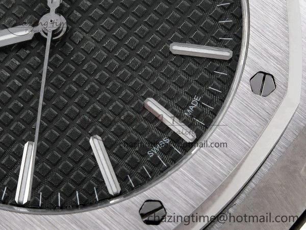 TimelessDesign Royal Oak 41mm 15510 “50th Anniversary” SS SF 1:1 Best Edition Gray Dial on SS Bracelet SA4302 Super Clone 4447