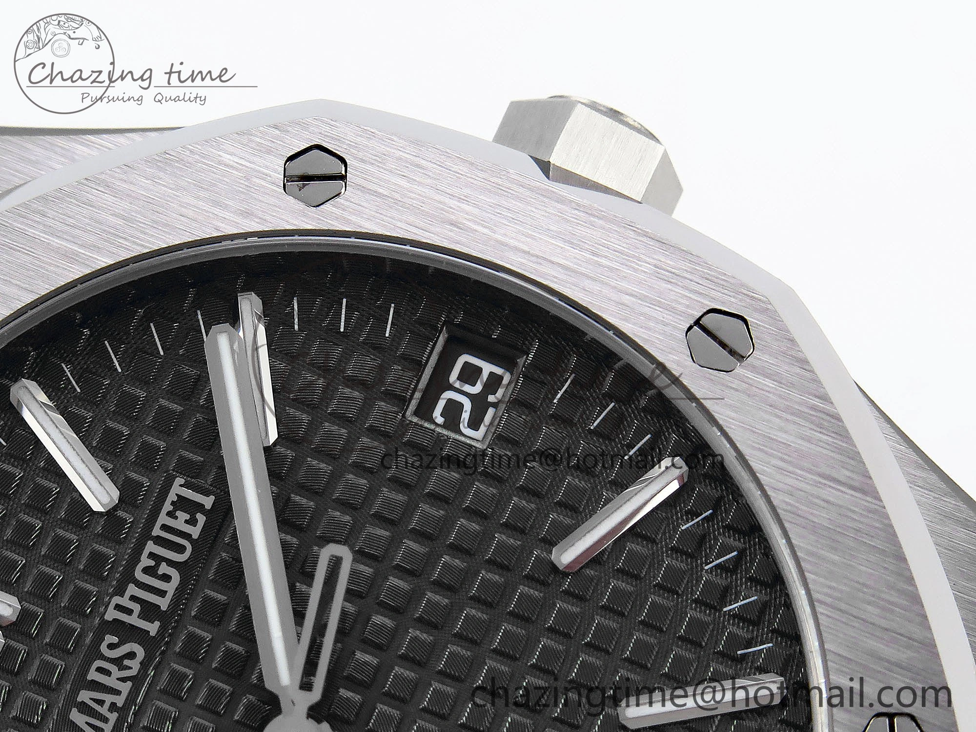 TimelessDesign Royal Oak 41mm 15510 “50th Anniversary” SS SF 1:1 Best Edition Gray Dial on SS Bracelet SA4302 Super Clone 4447
