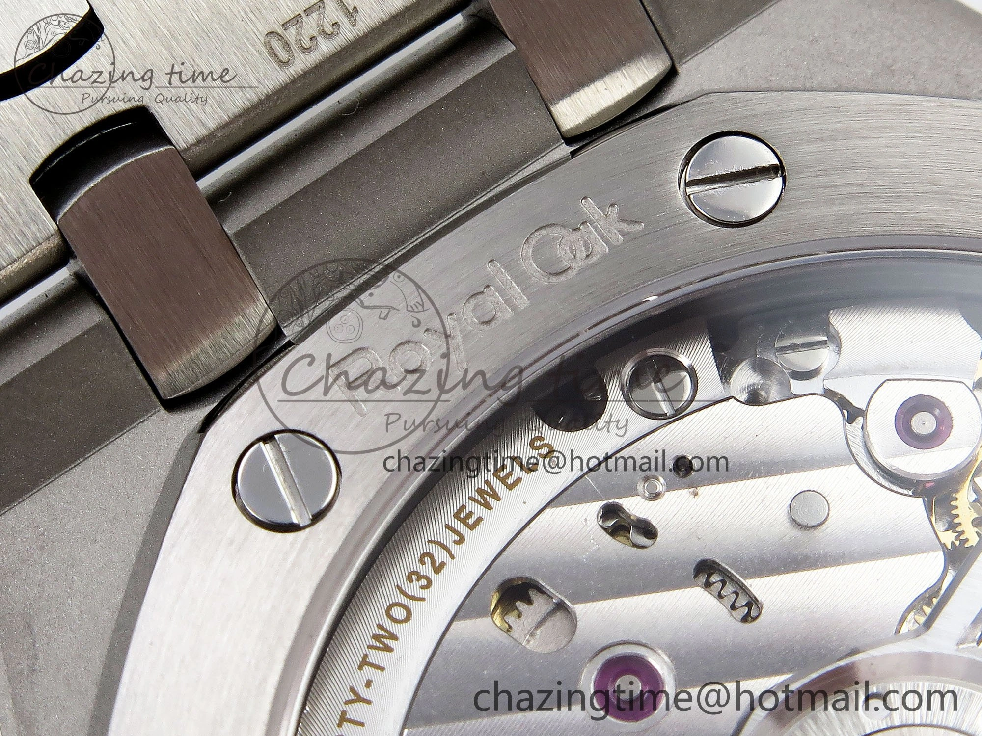 Functional Royal Oak 41mm 15510 “50th Anniversary” SS SF 1:1 Best Edition Green Dial on SS Bracelet SA4302 Super Clone 4445