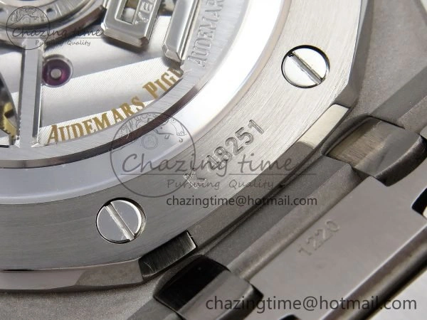 Functional Royal Oak 41mm 15510 “50th Anniversary” SS SF 1:1 Best Edition Green Dial on SS Bracelet SA4302 Super Clone 4445
