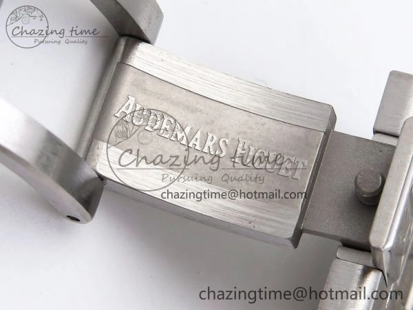 Functional Royal Oak 41mm 15510 “50th Anniversary” SS SF 1:1 Best Edition Green Dial on SS Bracelet SA4302 Super Clone 4445
