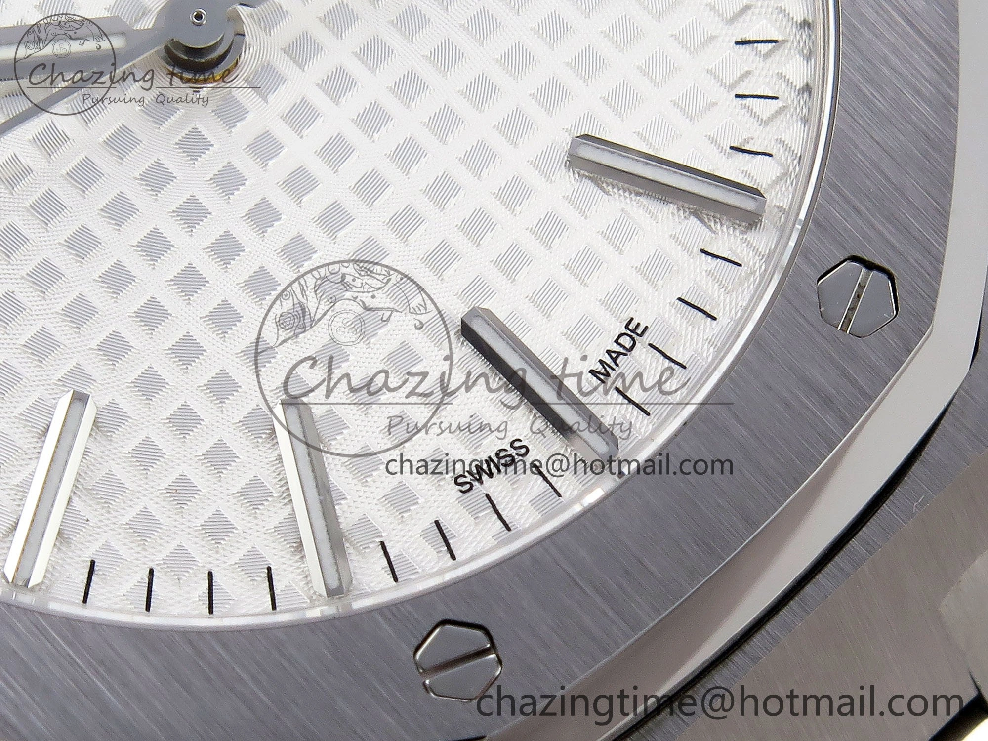 Royal Oak 41mm 15510 “50th Anniversary” SS SF 1:1 Best Edition White Dial on SS Bracelet SA4302 Super Clone Classic 4446