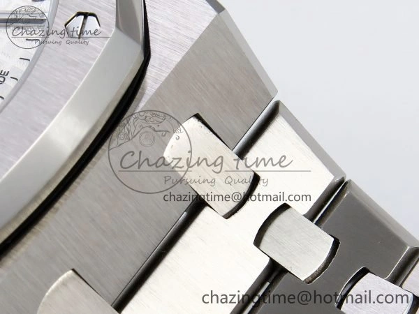Royal Oak 41mm 15510 “50th Anniversary” SS SF 1:1 Best Edition White Dial on SS Bracelet SA4302 Super Clone Classic 4446