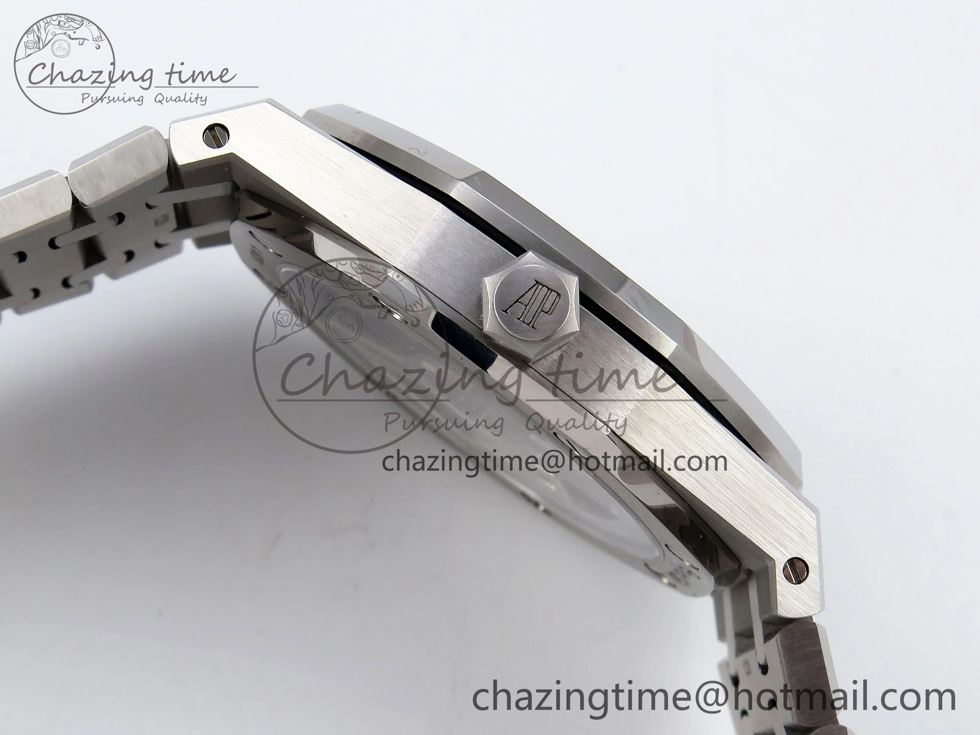 Royal Oak 41mm 15510 “50th Anniversary” SS SF 1:1 Best Edition White Dial on SS Bracelet SA4302 Super Clone Classic 4446