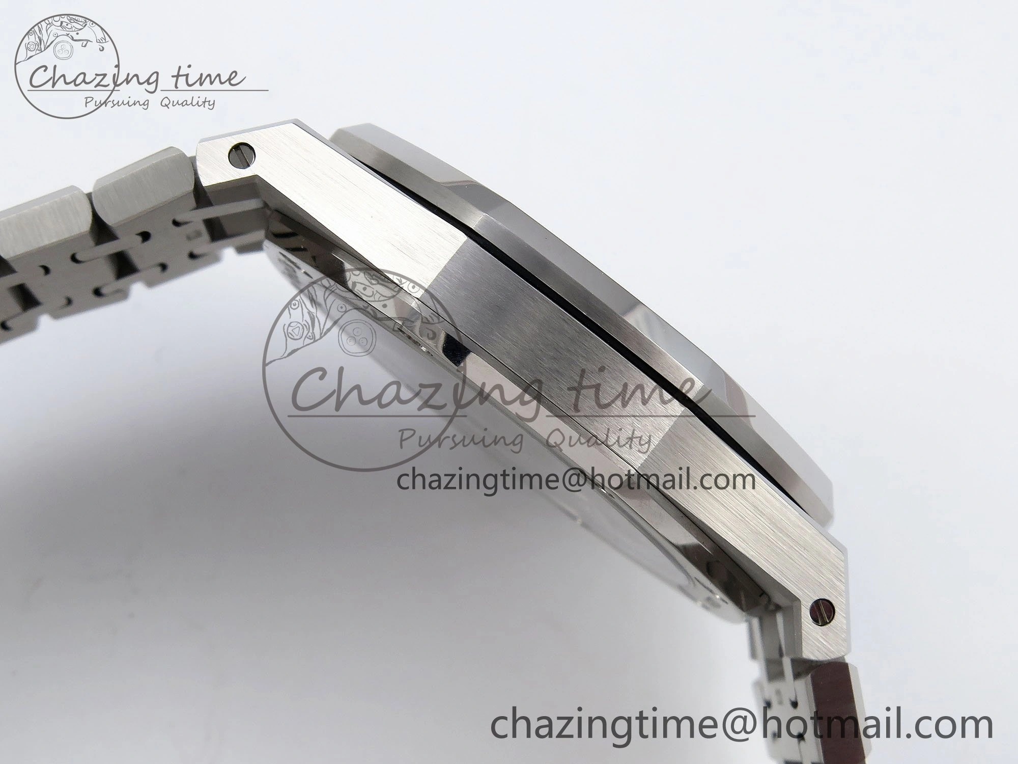 Royal Oak 41mm 15510 “50th Anniversary” SS SF 1:1 Best Edition White Dial on SS Bracelet SA4302 Super Clone Classic 4446