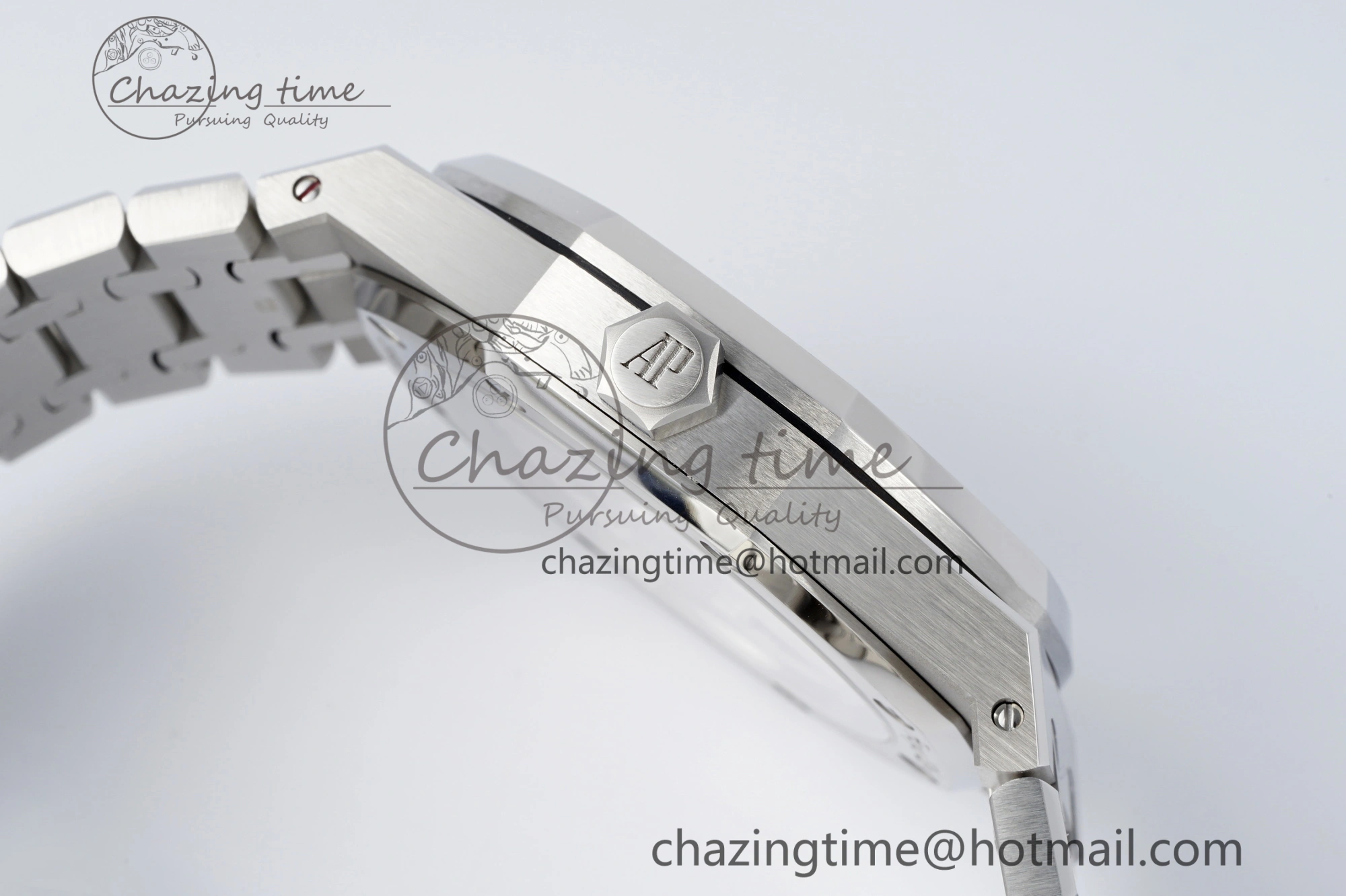 Supportive Royal Oak 41mm 15510 “50th Anniversary” SS ZF 1:1 Best Edition Gray Textured Dial on SS Bracelet A 4660