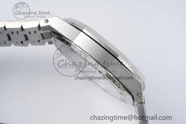 Supportive Royal Oak 41mm 15510 “50th Anniversary” SS ZF 1:1 Best Edition Gray Textured Dial on SS Bracelet A 4660