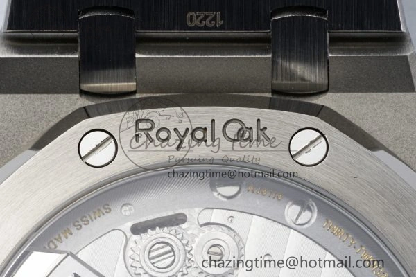 Supportive Royal Oak 41mm 15510 “50th Anniversary” SS ZF 1:1 Best Edition Gray Textured Dial on SS Bracelet A 4660