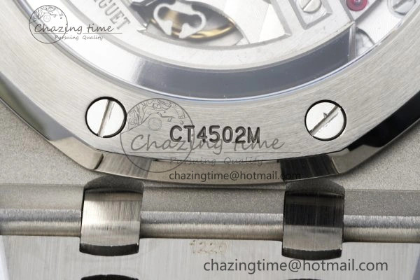 Supportive Royal Oak 41mm 15510 “50th Anniversary” SS ZF 1:1 Best Edition Gray Textured Dial on SS Bracelet A 4660