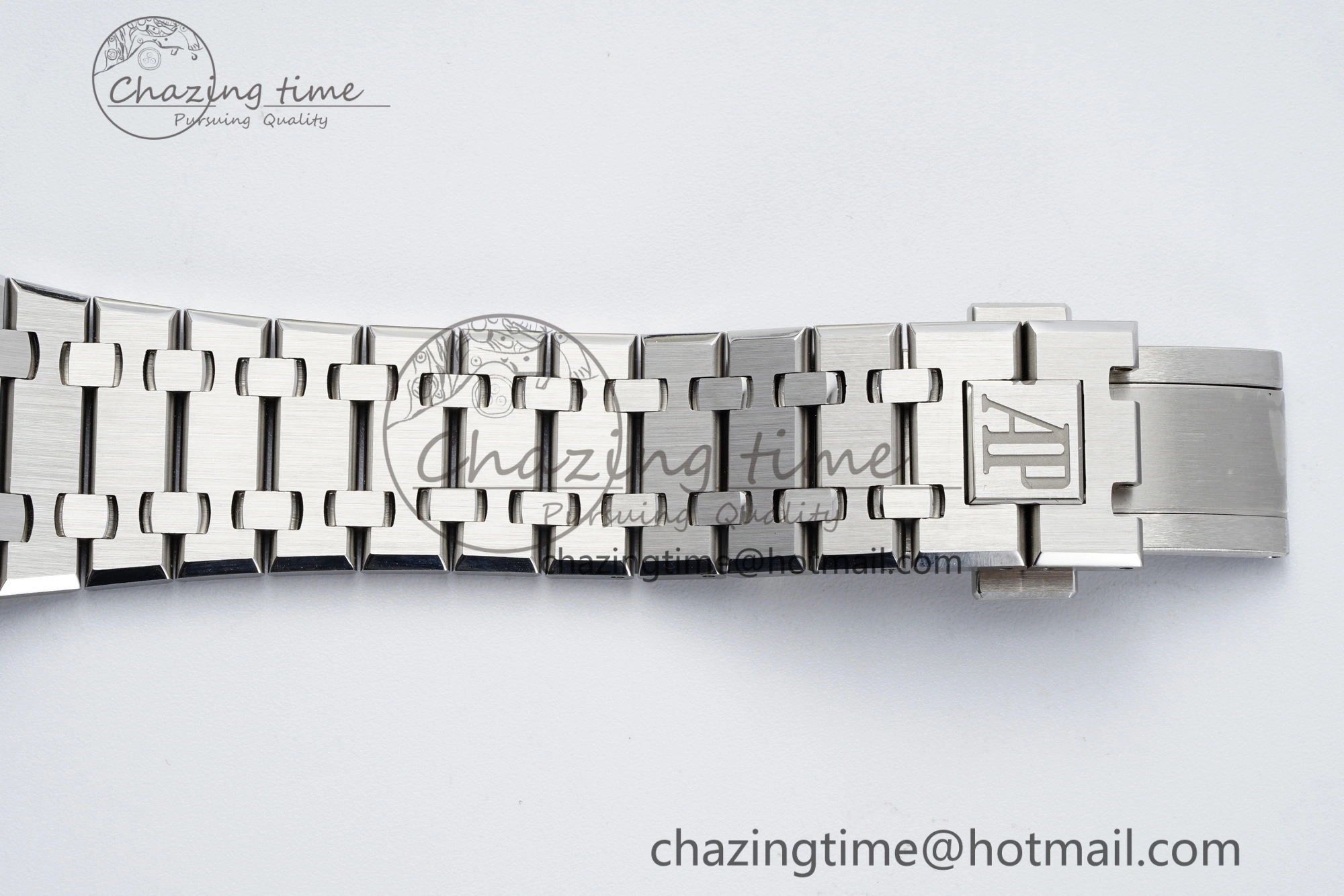 Supportive Royal Oak 41mm 15510 “50th Anniversary” SS ZF 1:1 Best Edition Gray Textured Dial on SS Bracelet A 4660