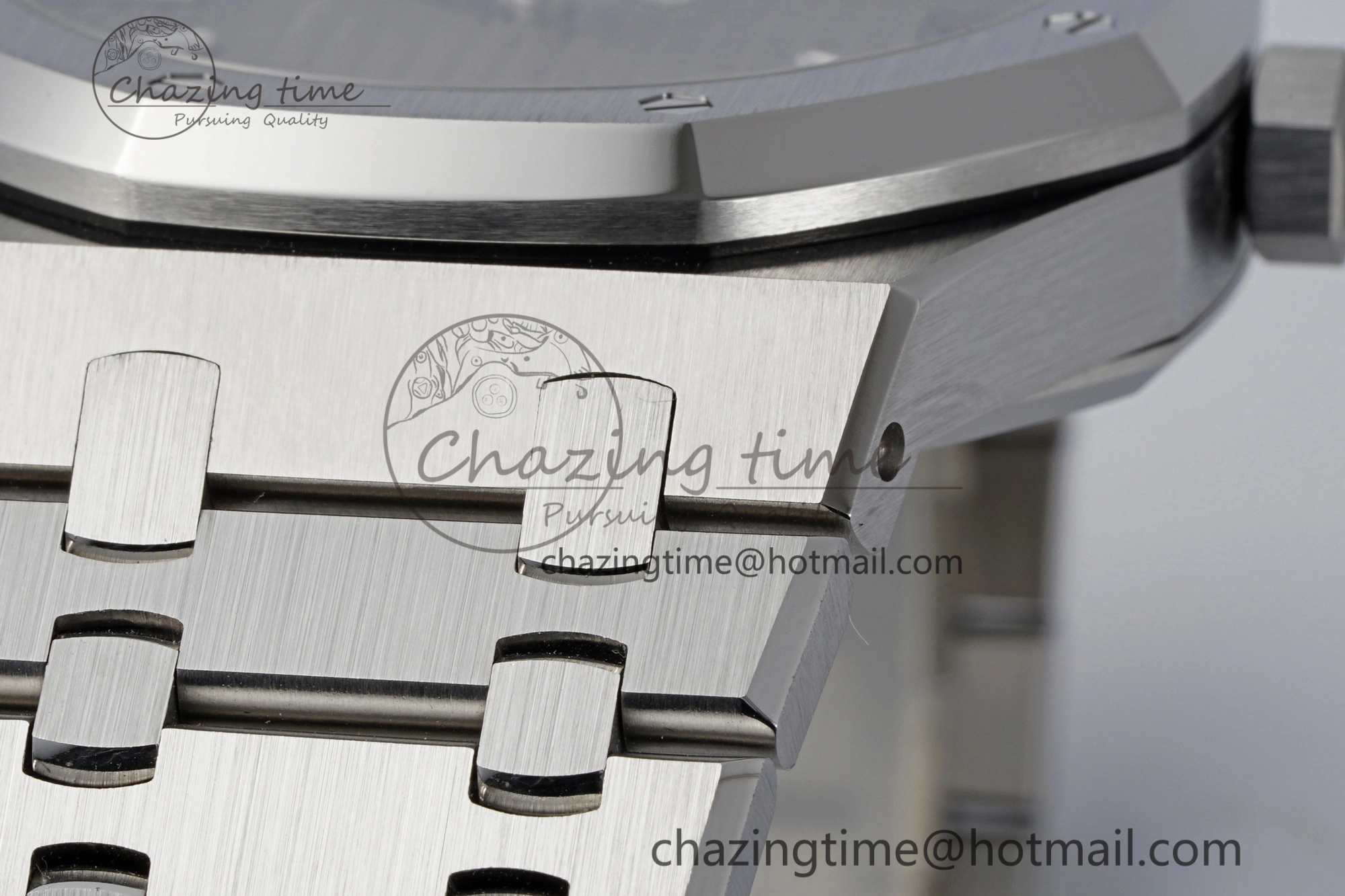 Supportive Royal Oak 41mm 15510 “50th Anniversary” SS ZF 1:1 Best Edition Gray Textured Dial on SS Bracelet A 4660