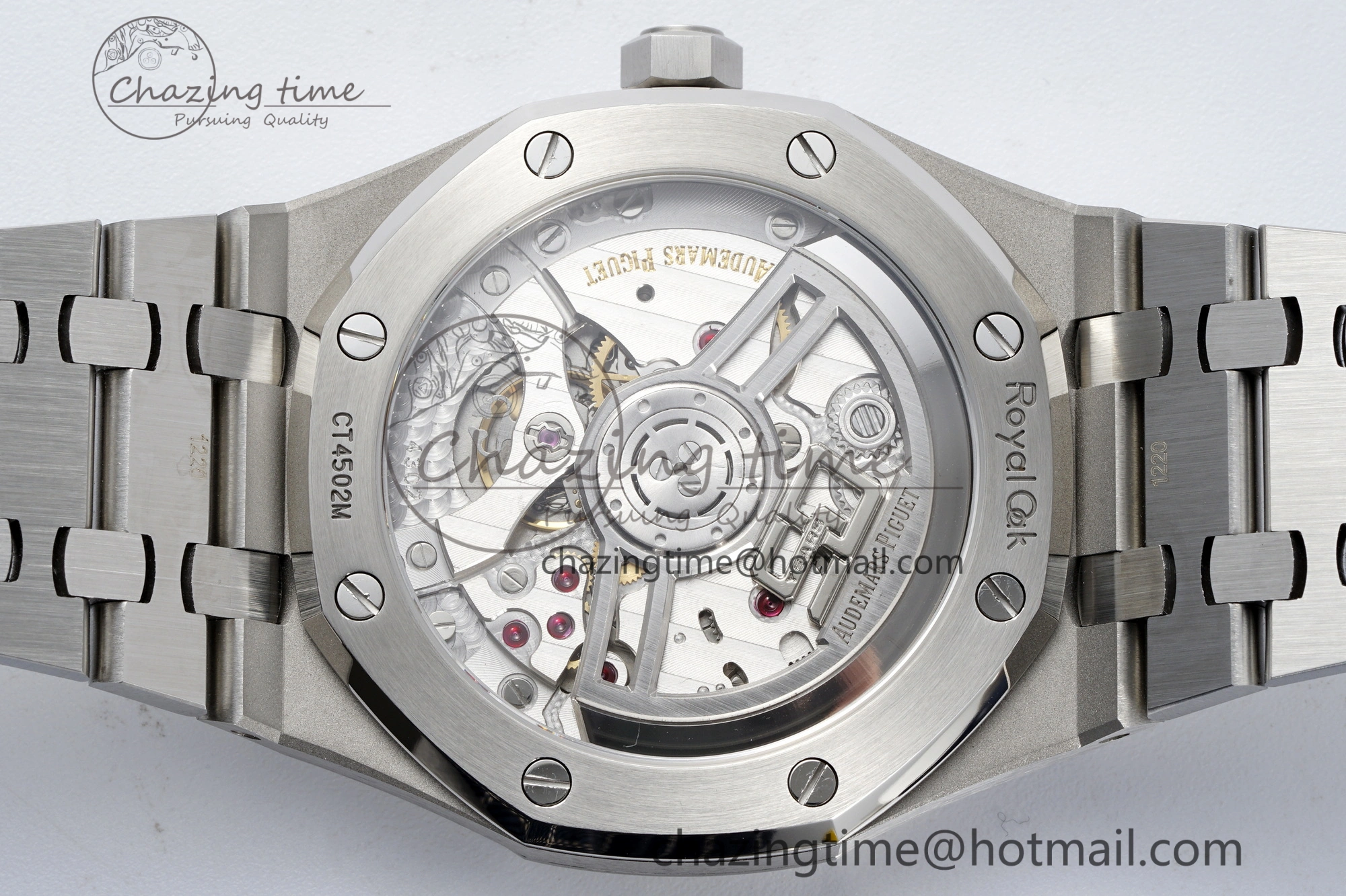 Royal Oak 41mm 15510 “50th Anniversary” SS ZF 1:1 Best Edition Green Textured Dial on SS Bracelet A Efficient 4661