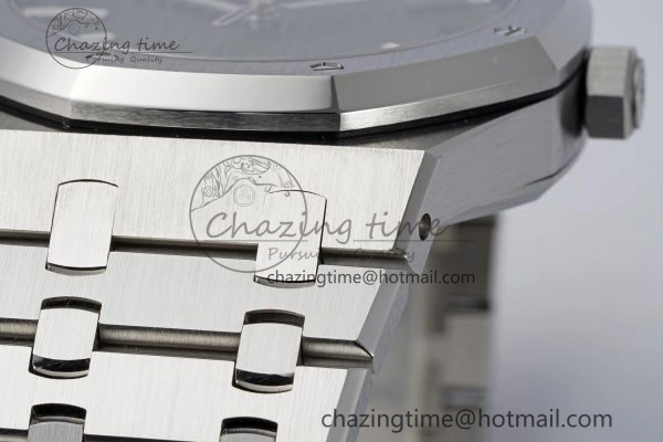 Royal Oak 41mm 15510 “50th Anniversary” SS ZF 1:1 Best Edition Green Textured Dial on SS Bracelet A Efficient 4661