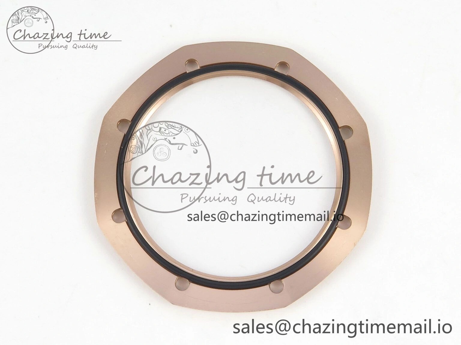 Packable Royal Oak 41mm 15510 RG RSF 1:1 Best Edition Black Dial on RG Bracelet SA4302 Super Clone 4218
