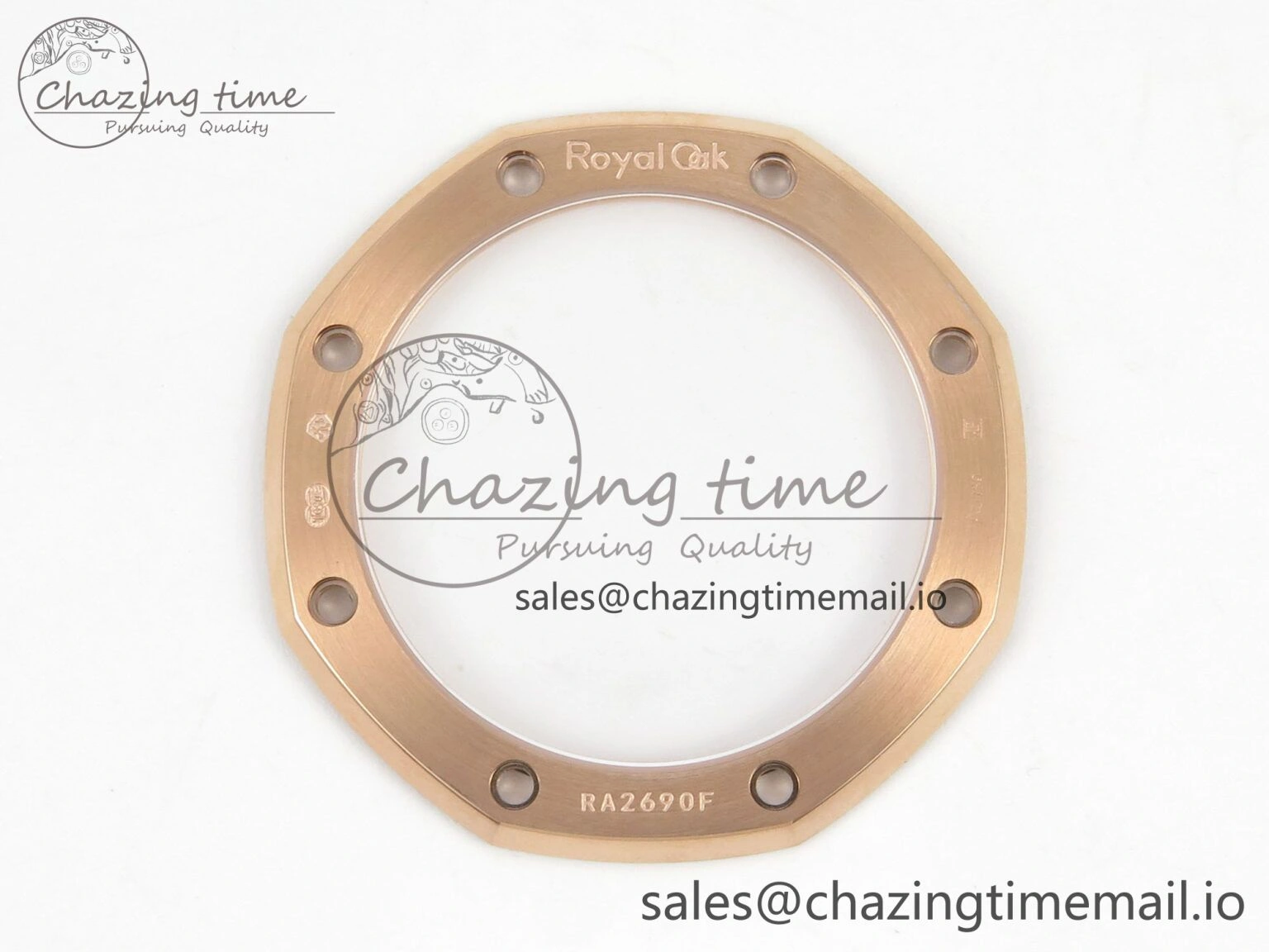 Royal Oak 41mm 15510 RG RSF 1:1 Best Edition Blue Dial on RG Bracelet SA4302 Super Clone Packable 4217