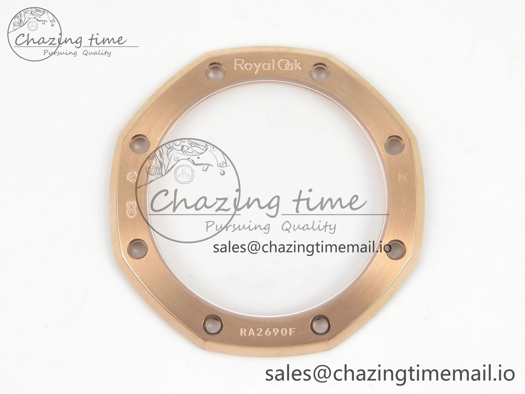 Royal Oak 41mm 15510 RG RSF 1:1 Best Edition Blue Dial on RG Bracelet SA4302 Super Clone Packable 4217