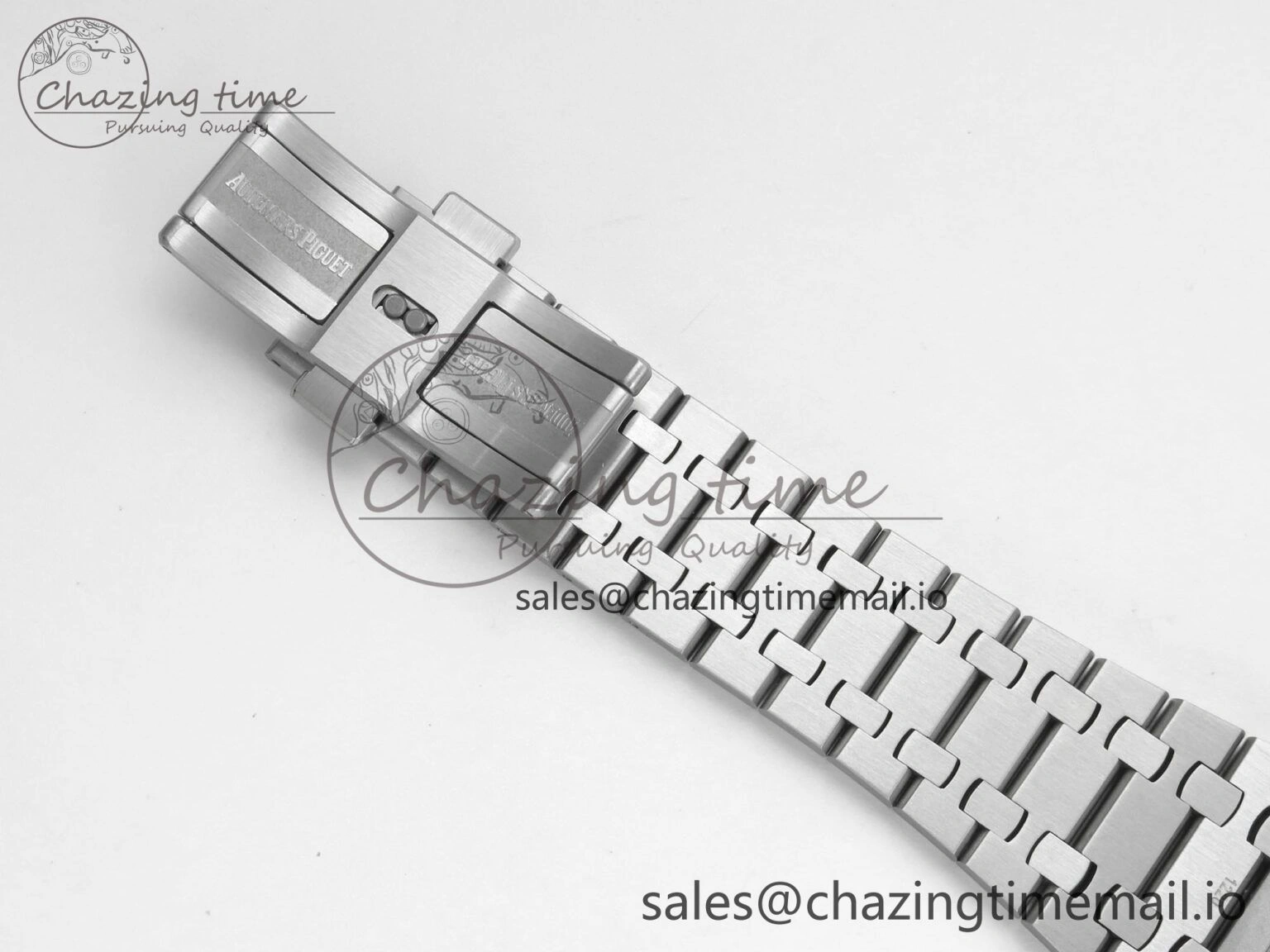Royal Oak 41mm 15510 SS RSF 1:1 Best Edition Gray Dial on SS Bracelet SA4302 Super Clone Casual 4221