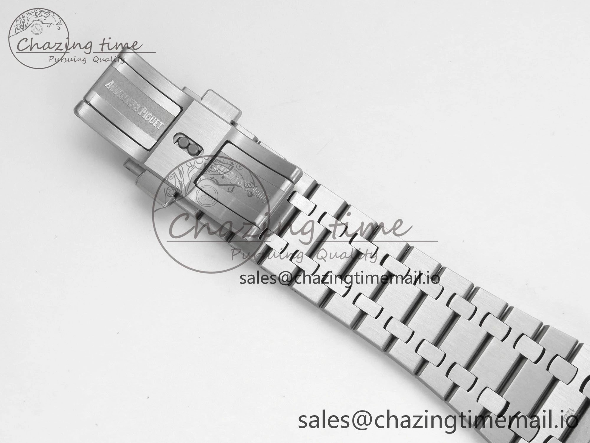 Royal Oak 41mm 15510 SS RSF 1:1 Best Edition Silver Dial on SS Bracelet SA4302 Super Clone UrbanChic 4222