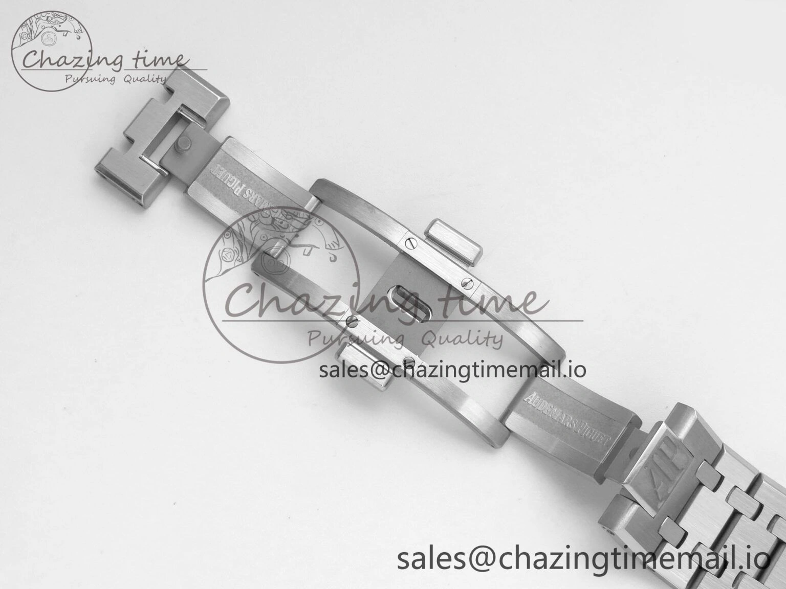 Royal Oak 41mm 15510 SS RSF 1:1 Best Edition Silver Dial on SS Bracelet SA4302 Super Clone UrbanChic 4222